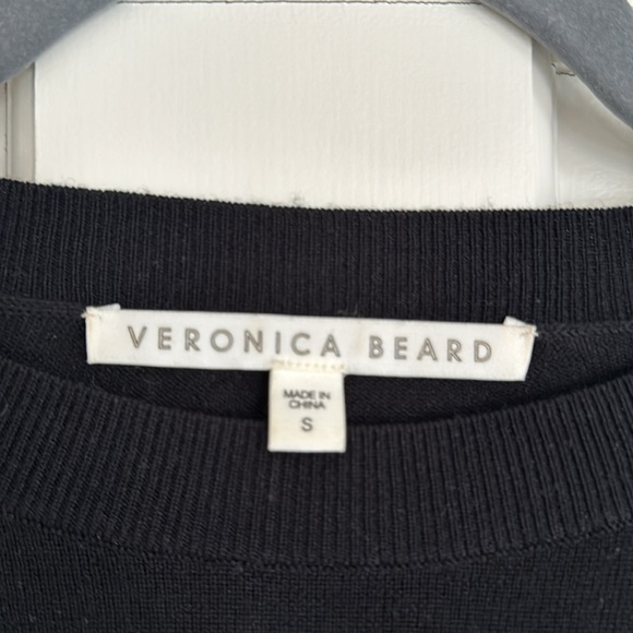 Veronica Beard sweater with floral blouse sleeves size S - Picture 2 of 4